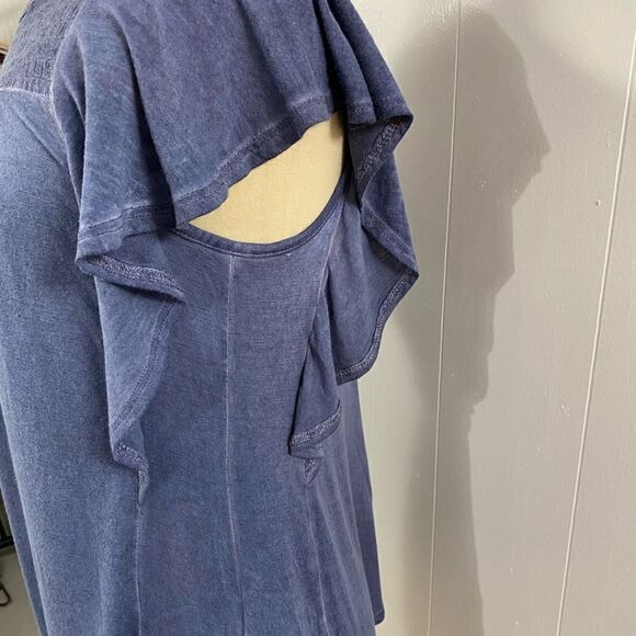 Rewind | Flowy Ruffle Sleeve Top - Picture 12 of 14